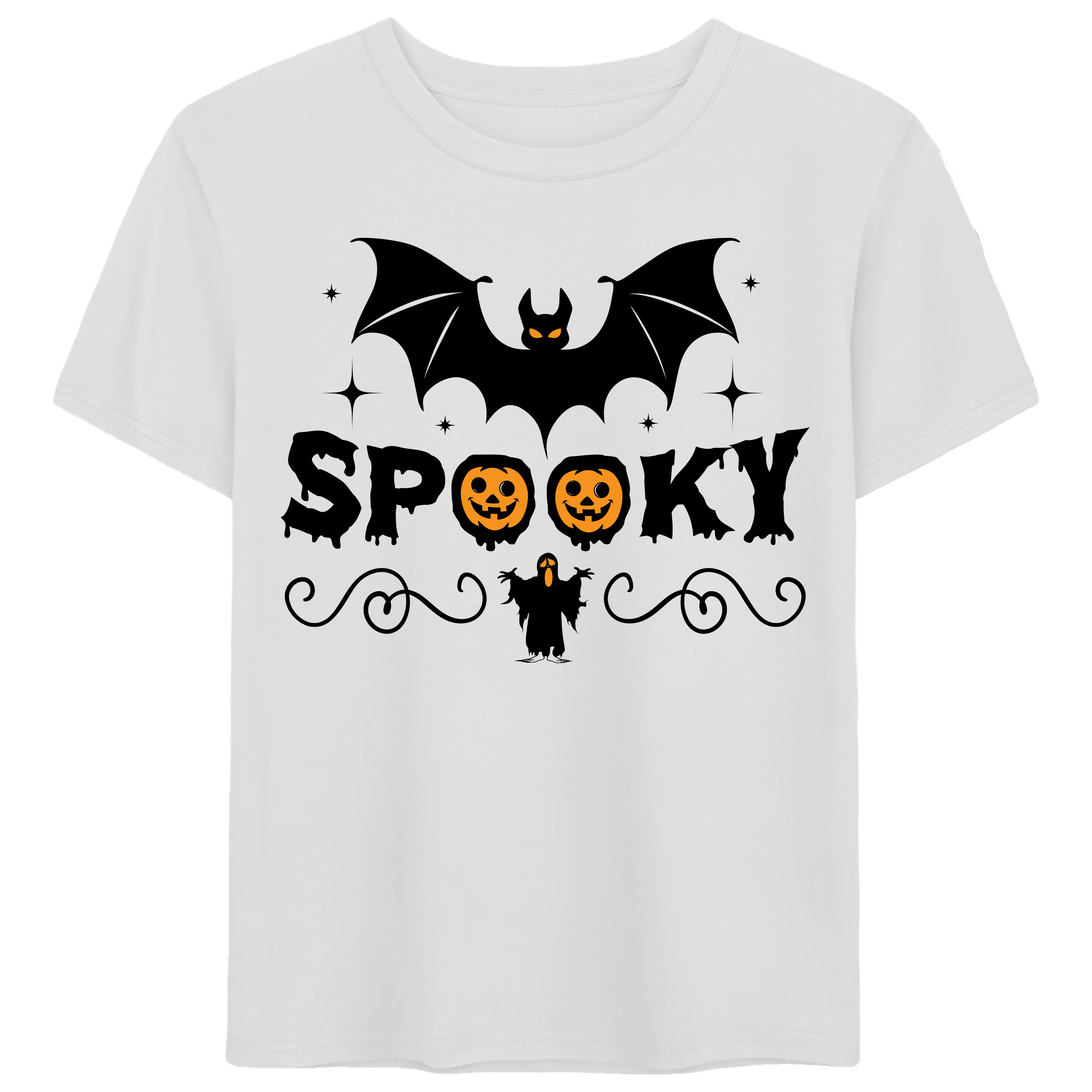 Boys Spooky Halloween Graphic Tee