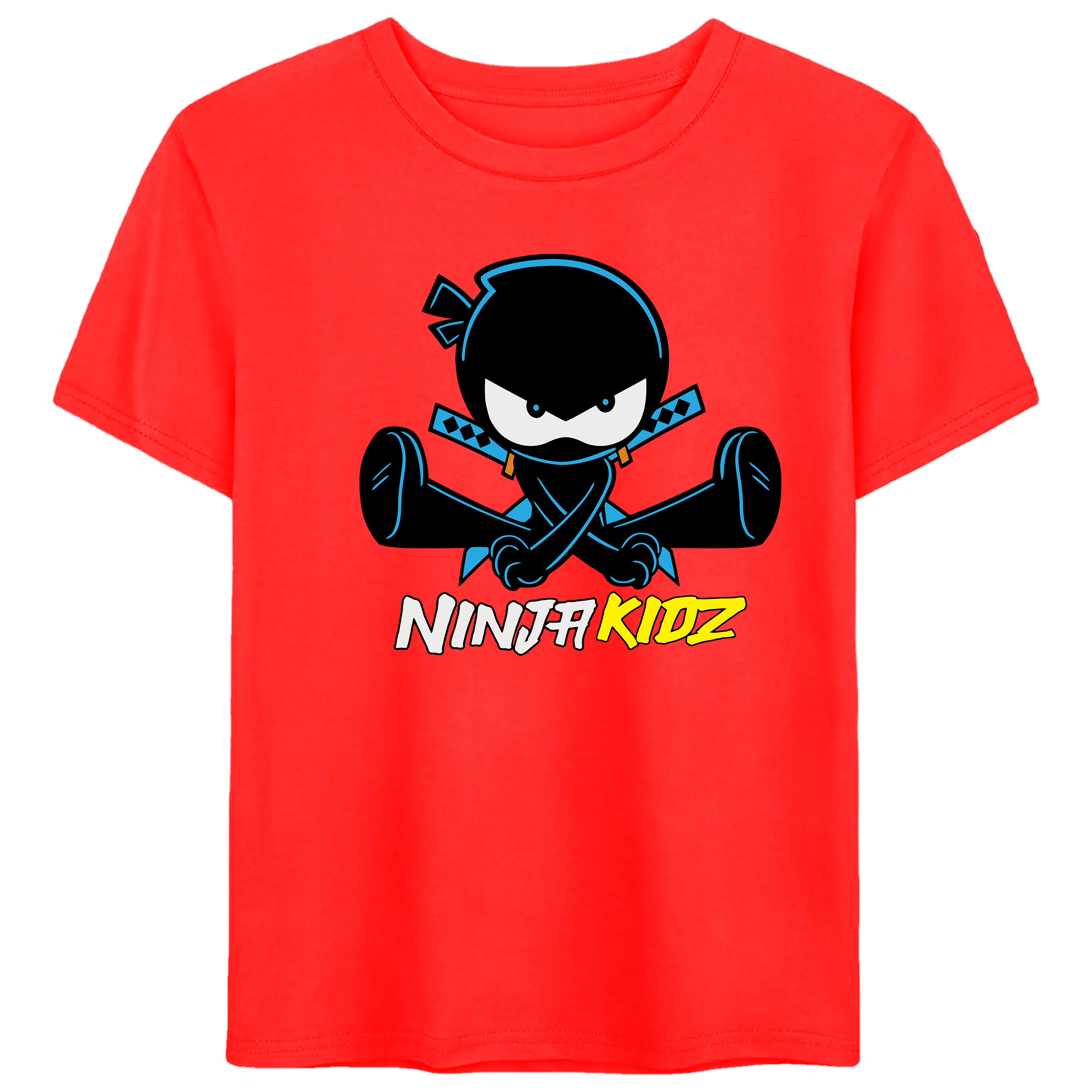 Buy red Boys Ninja Kidz Graphic Tee