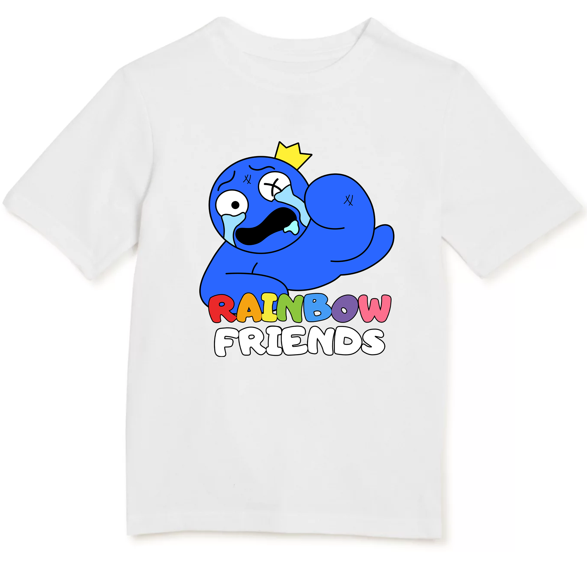 Unisex Crying Blue T-Shirt - 0