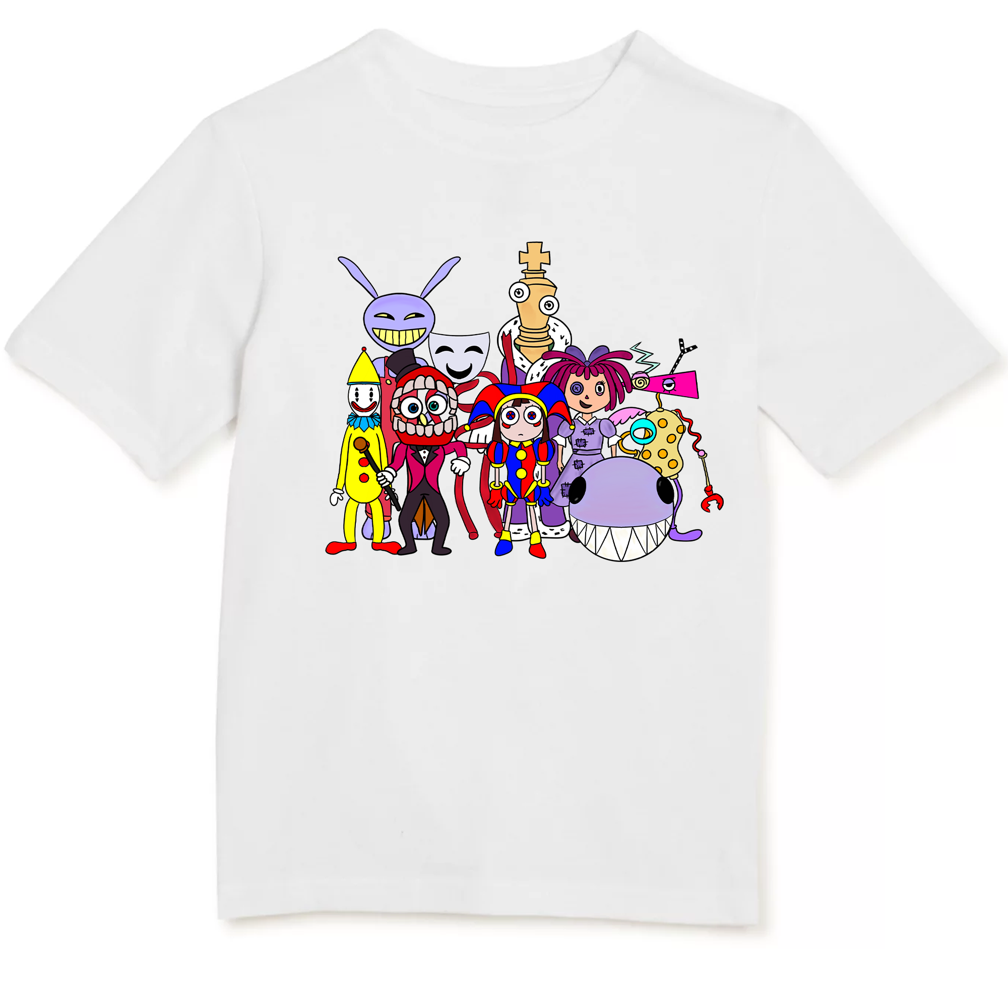 Pomni Digital Circus Boys T-Shirts