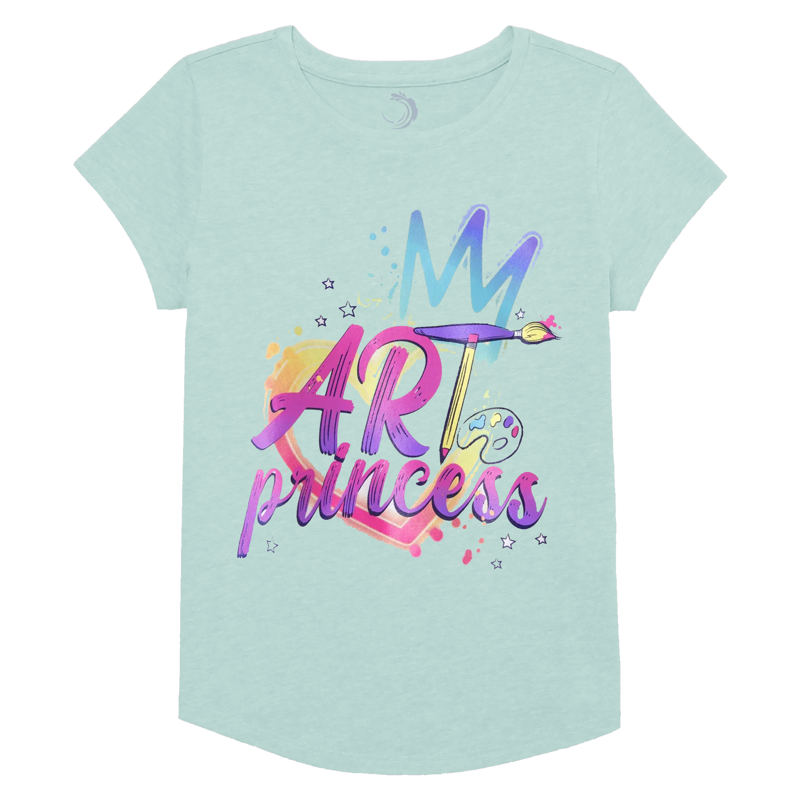 My Art Princess Girls Short Sleeve T-Shirt