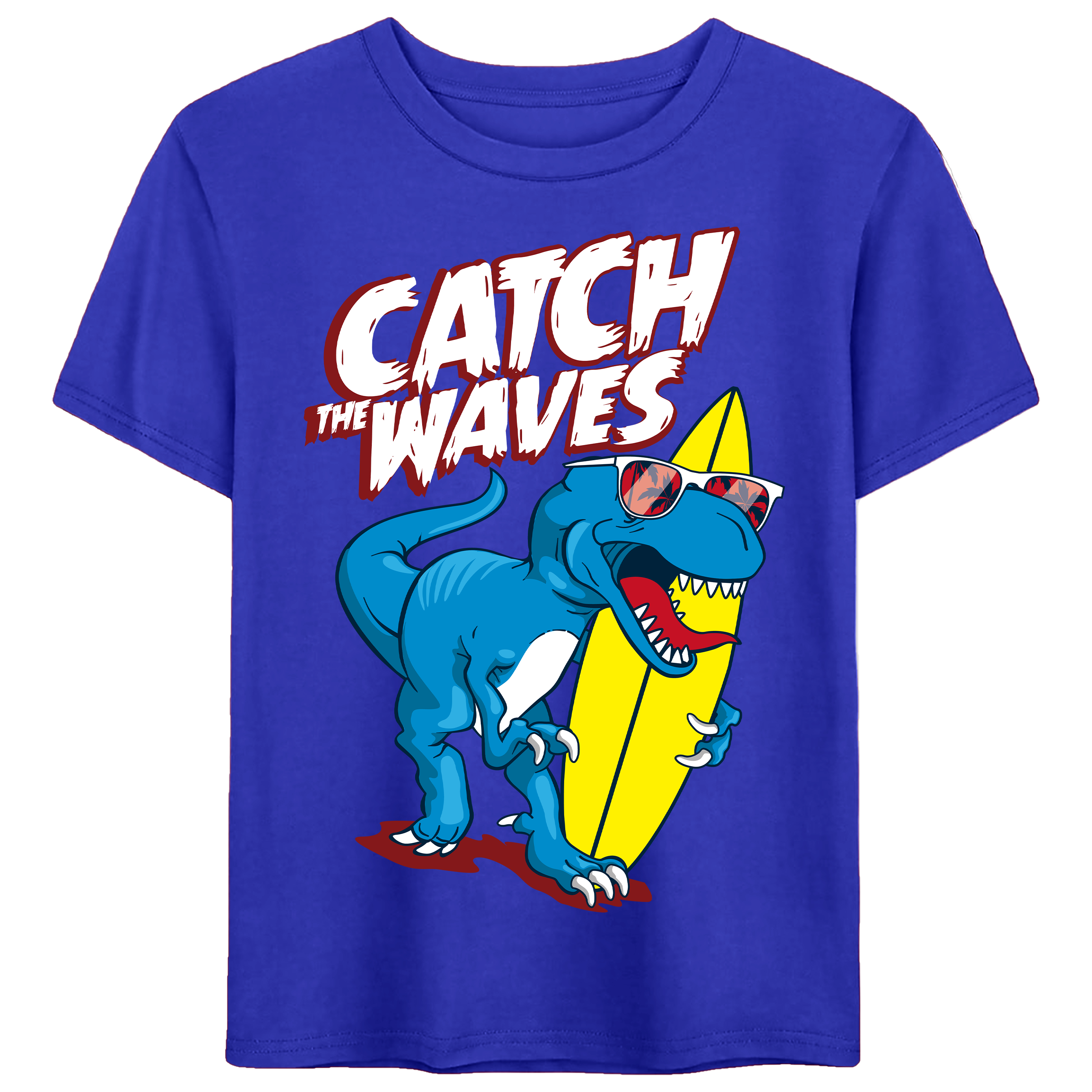 T-Rex Catch the Waves Graphic Tee