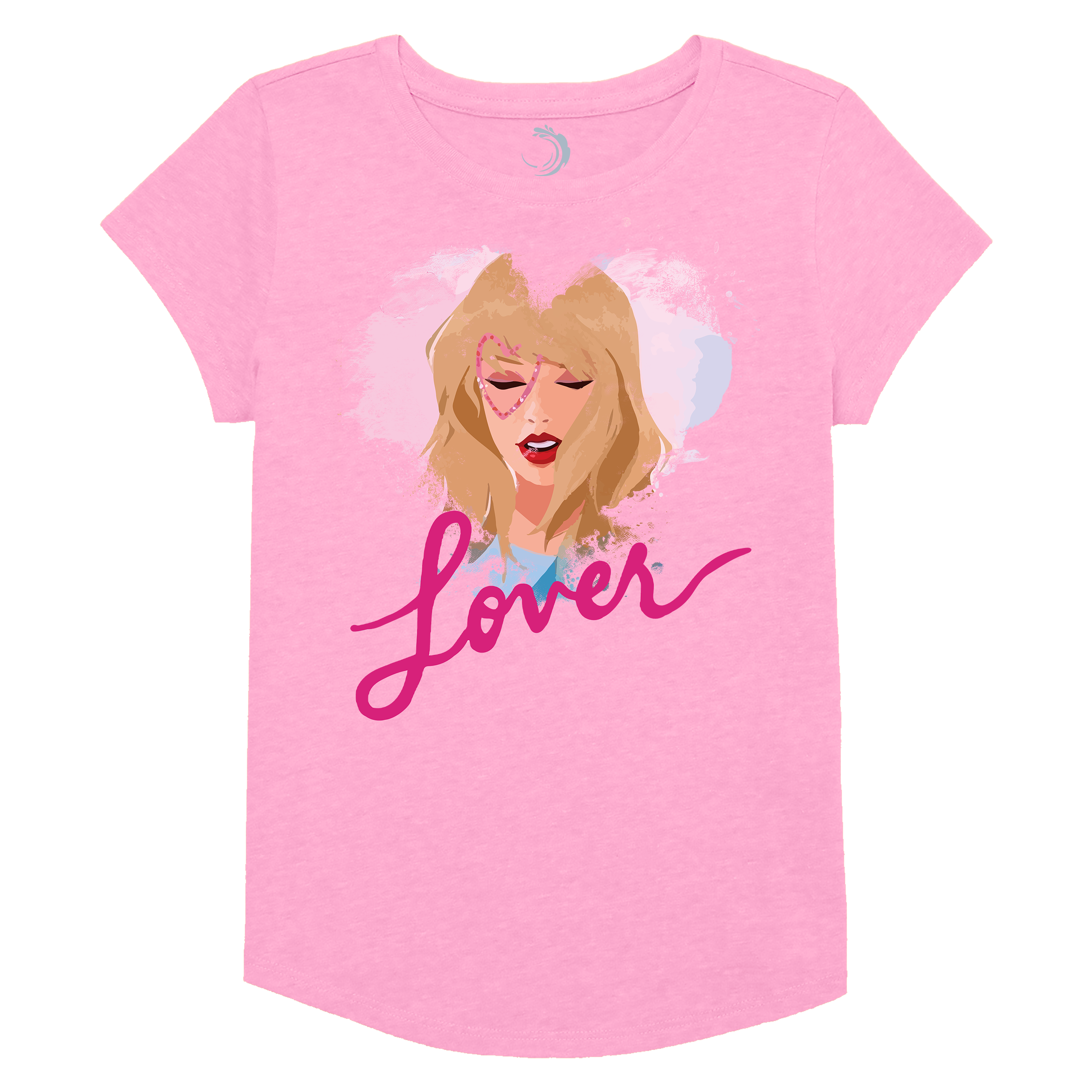 Buy pink Lover Short Sleeve T-Shirt