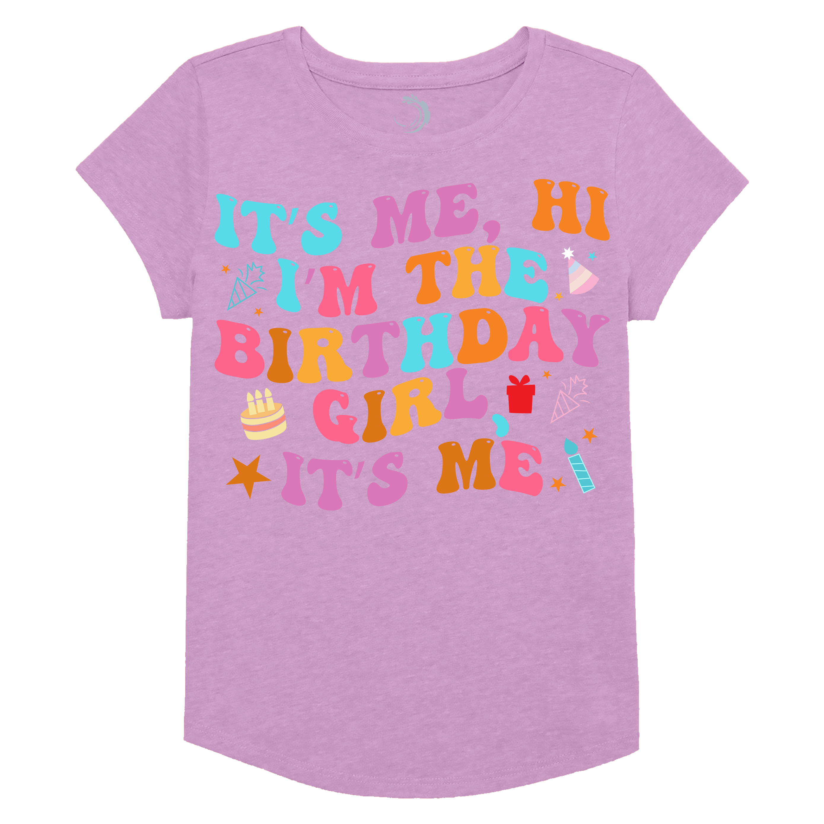 It's Me, Hi I'm the Birthday Girl It's Me Short Sleeve Graphic Tee