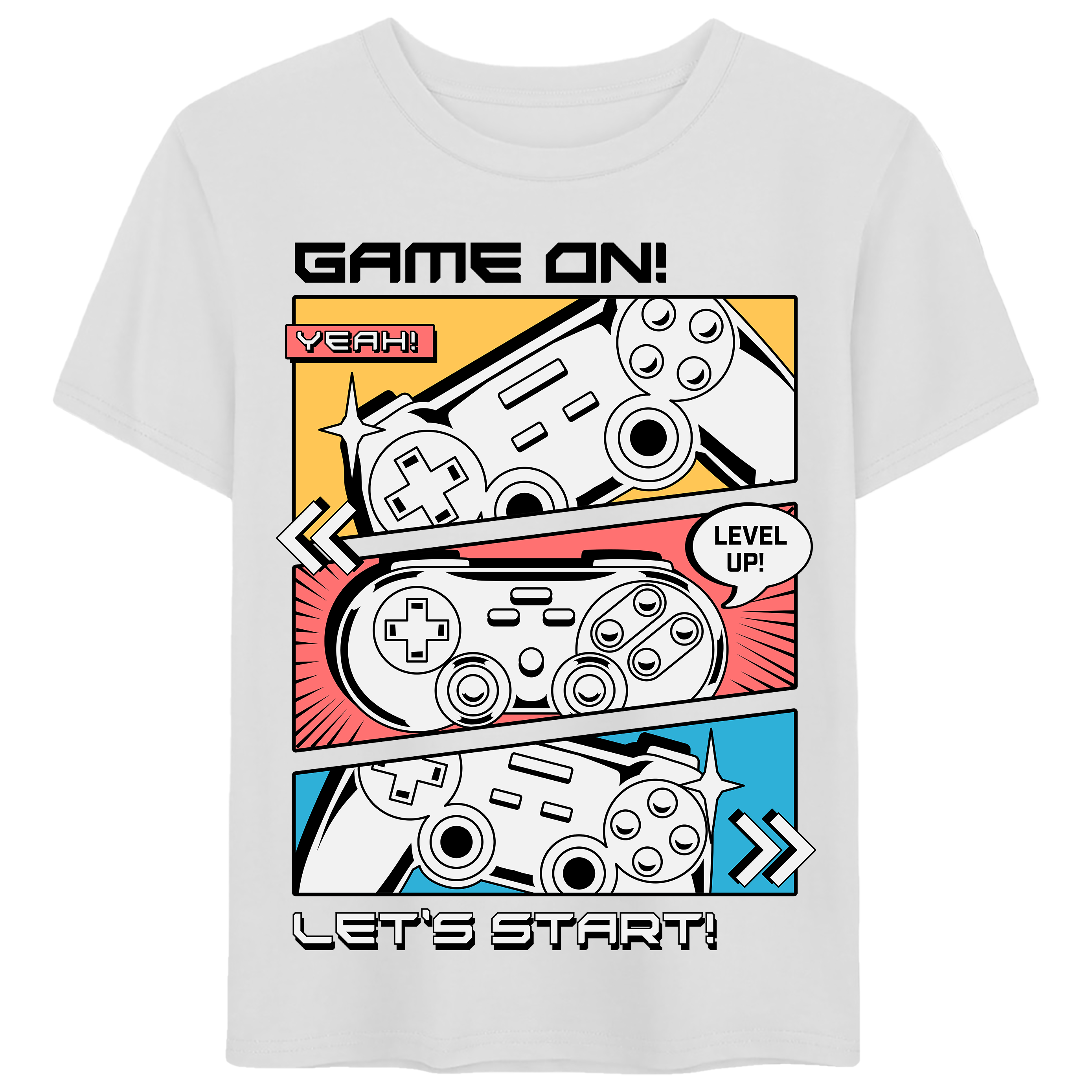 Game On Let's Start Graphic Tee - 0